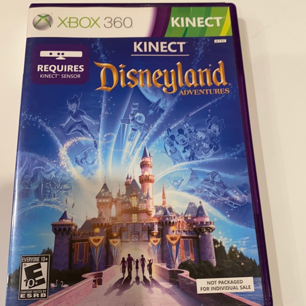 Disneyland adventure game for Xbox 360 Kinect